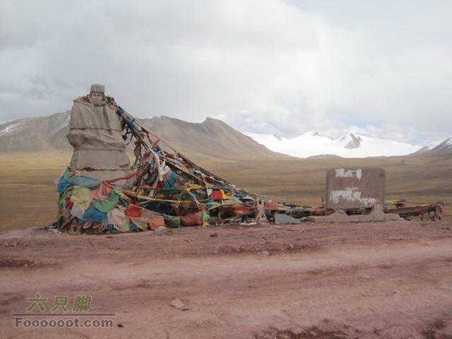 我的西藏之旅 川藏318-珠峰-青藏 GPS轨迹翻越昆仑山口，进入青海