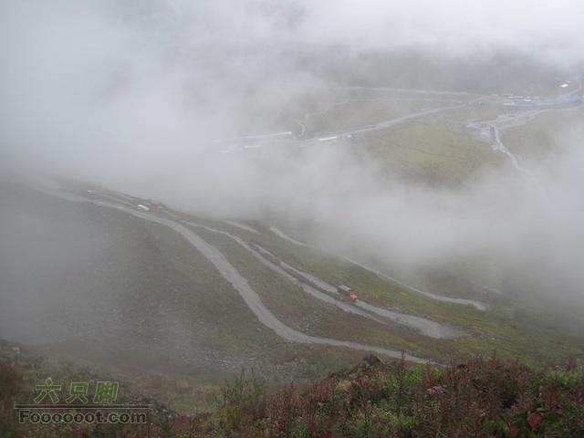 我的西藏之旅 川藏318-珠峰-青藏 GPS轨迹噶龙啦雪山的凶险路