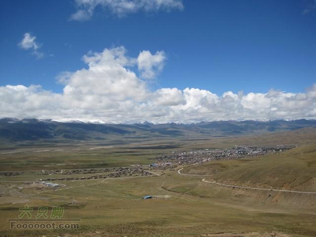 我的西藏之旅 川藏318-珠峰-青藏 GPS轨迹在垭口眺望世界高城理塘