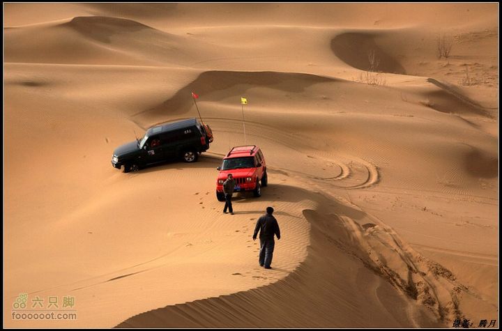 我与沙漠有个约会-"切"意生活2010库布齐穿越掠影看看他们跟上来没？
