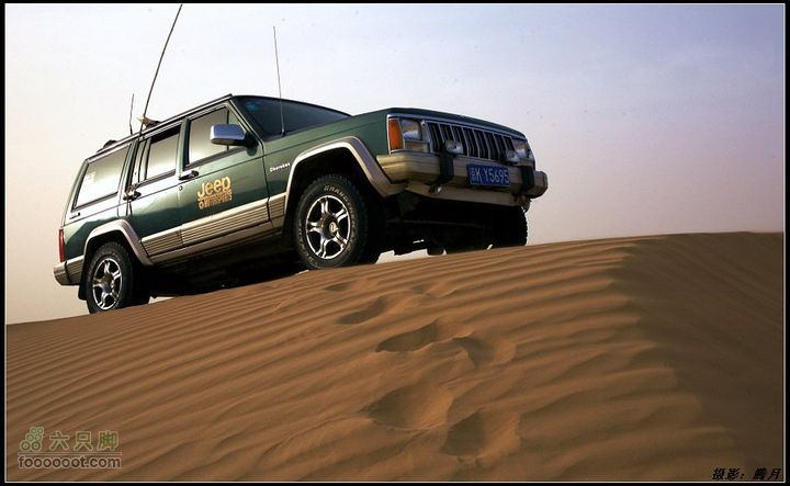 我与沙漠有个约会-"切"意生活2010库布齐穿越掠影神勇的6缸小切