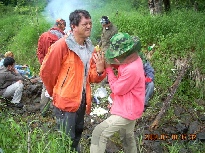 长白山南坡穿越西坡挑刺------