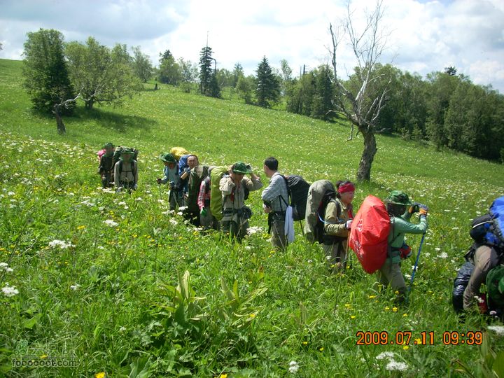 长白山南坡穿越西坡长白山穿越