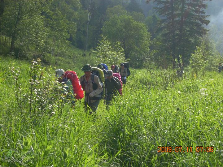 长白山南坡穿越西坡长白山穿越