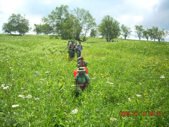 长白山南坡穿越西坡长白山穿越
