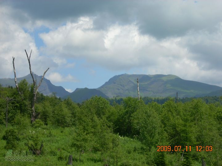 长白山南坡穿越西坡长白山