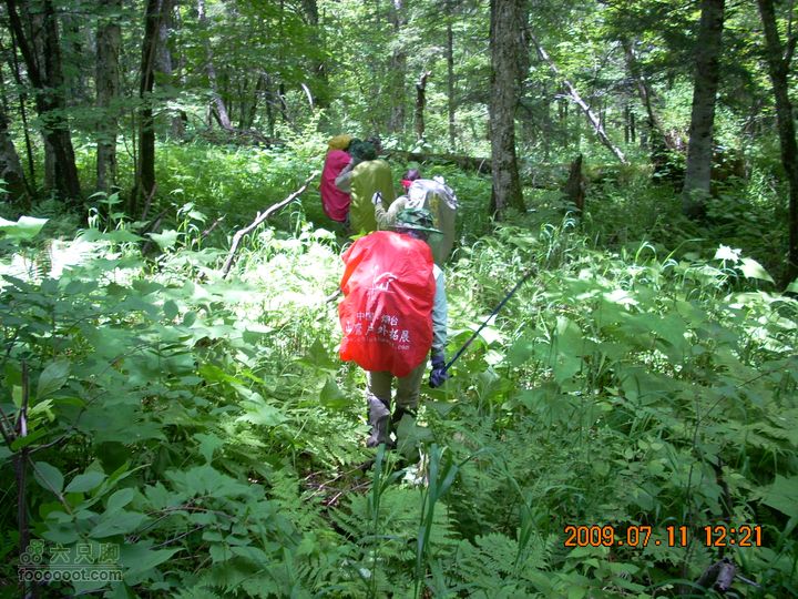 长白山南坡穿越西坡长白山穿越