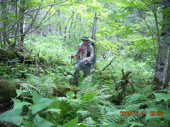 长白山南坡穿越西坡DSCN5142