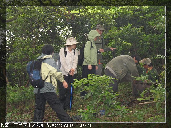 烟雨迷雾踏彩虹 彩虹古道行（修改）“活GPS”
