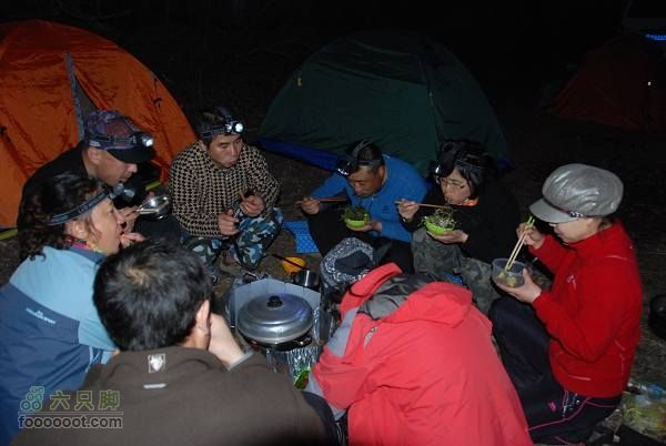 吉林龙湾火山口湖群探寻第一日晚餐