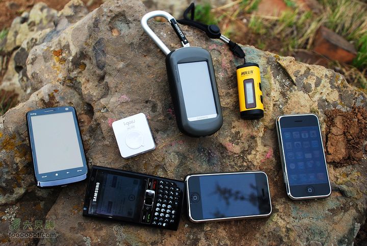 鹫峰-妙峰山穿越GPS轨迹设备合影