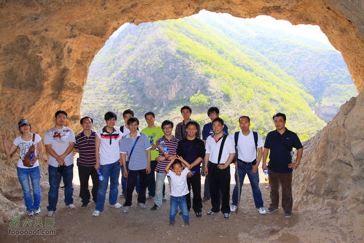 爨底下村徒步上山往返路线，我们的精彩周末谁说的，这就是无敌闪光灯的威力