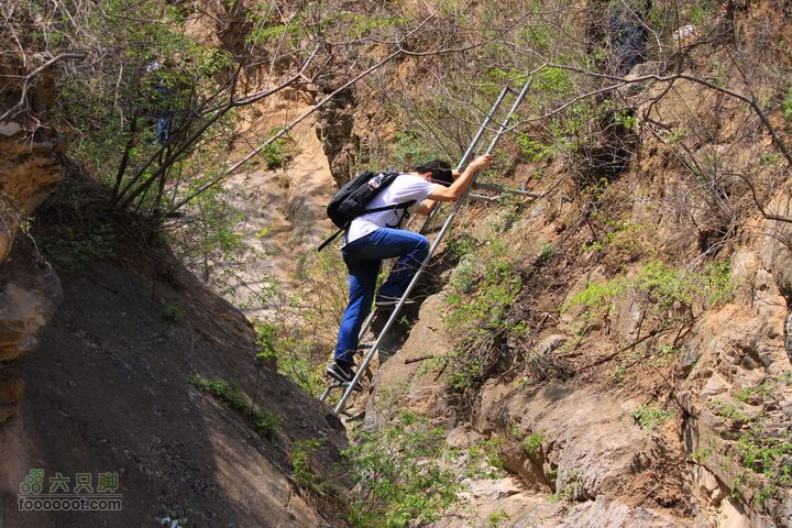 爨底下村徒步上山往返路线，我们的精彩周末下来