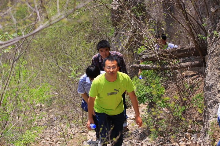 爨底下村徒步上山往返路线，我们的精彩周末兄弟们都跟了上来