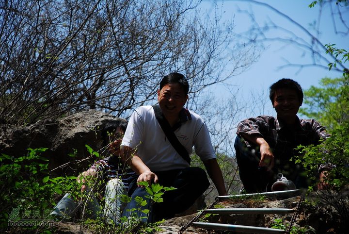爨底下村、双龙峡两日游(之二)-爨底下周边徒步听说晚上有肉吃，几个兄弟很高兴。