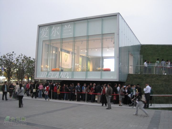 世博会参观路线和GPS轨迹爱尔兰
