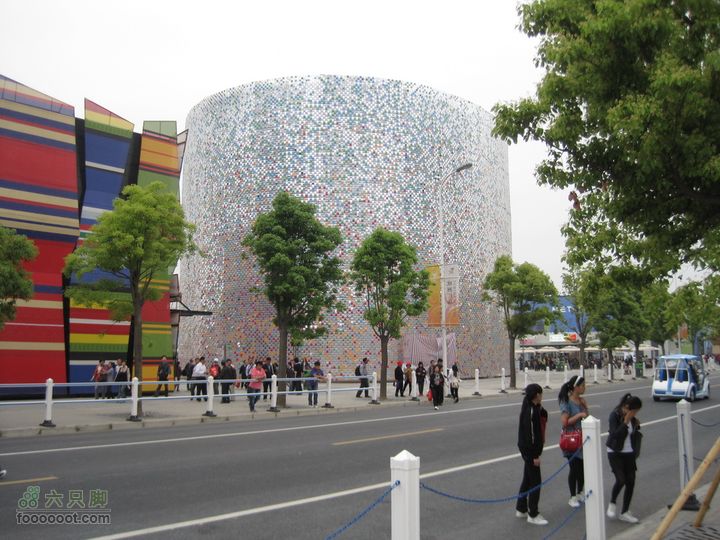 世博会参观路线和GPS轨迹爱沙尼亚馆