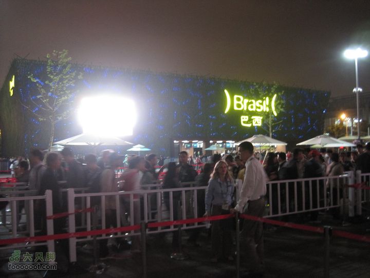 世博会参观路线和GPS轨迹巴西馆