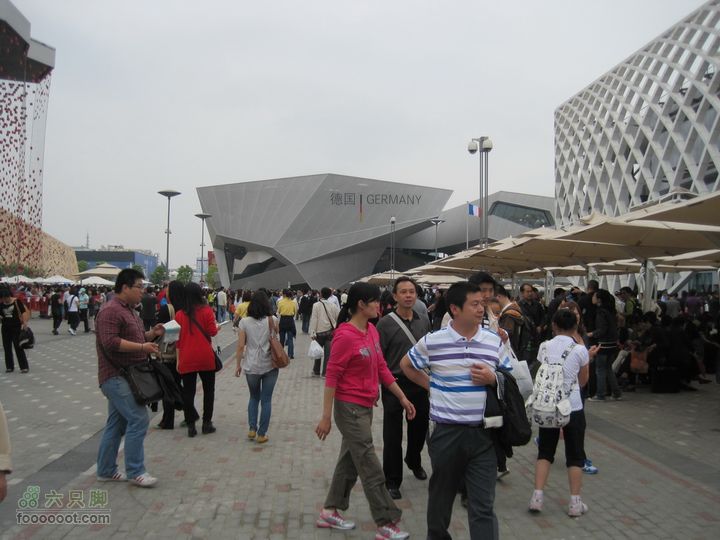 世博会参观路线和GPS轨迹德国馆