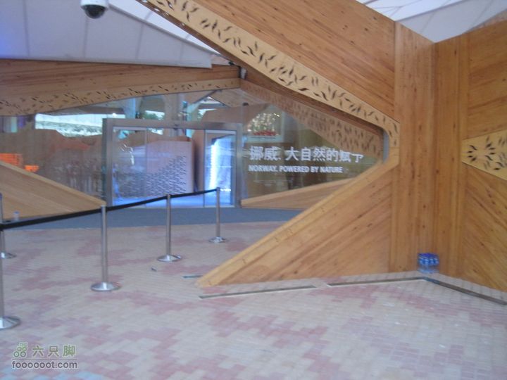 世博会参观路线和GPS轨迹挪威