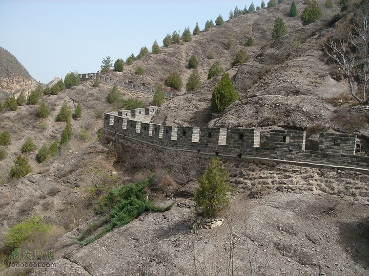 司马台长城登山线路长城也有围墙