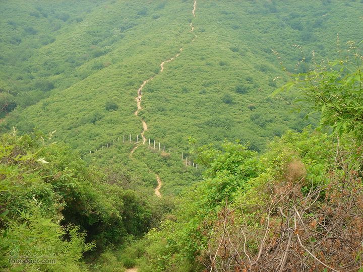 徒步驴友入门教程-香巴拉穿越前面一哥们，骑山地车，从我们身边疾驰而过，当时看呆了，忘了拍照