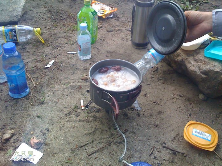 后山铺-云蒙山-云蒙峡重装2日穿越GPS轨迹攻略早餐，八宝粥！