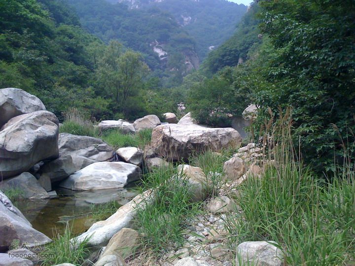 后山铺-云蒙山-云蒙峡重装2日穿越GPS轨迹攻略跳石路段