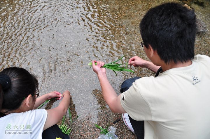 黄花城水长城休闲游还自带韭菜，和各色蔬菜