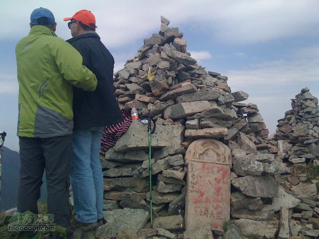 小五台山涧口入东沟出重装+东北2台折返轨迹线路登顶东台！