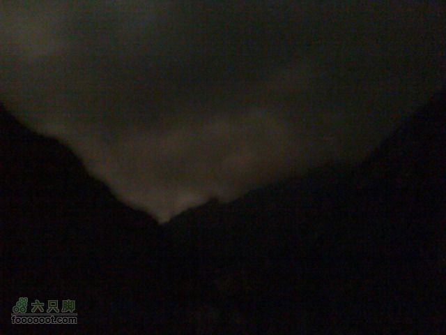 小五台山涧口入东沟出重装+东北2台折返轨迹线路乌云密布