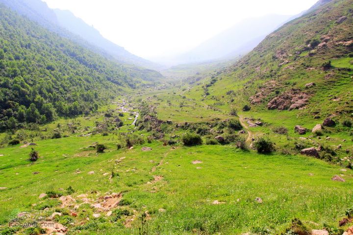 卸甲沟-草坨-东甸子梁-南骆驼庵 探路穿越成功下到沟，眼前就是南骆驼庵村