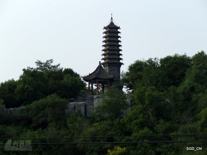 龙首山_四望阁_慈清寺驻跸塔