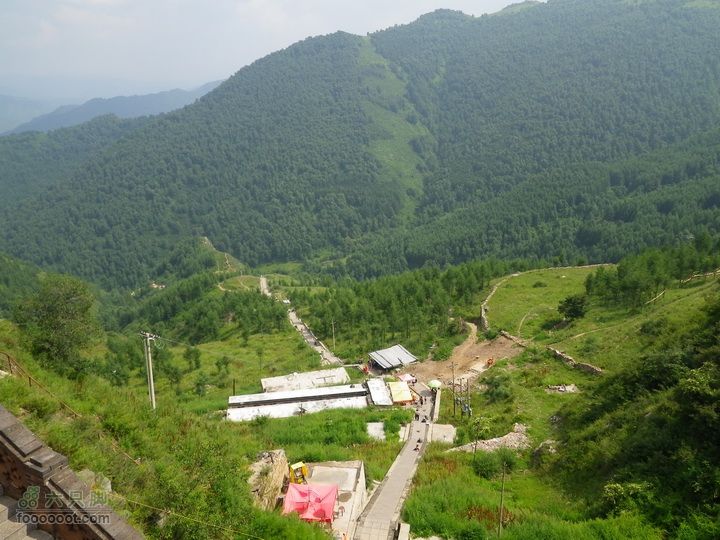 五台山大朝台，2日逆时针Solo五台连穿！佛母洞下山，恐怖的1680个台阶