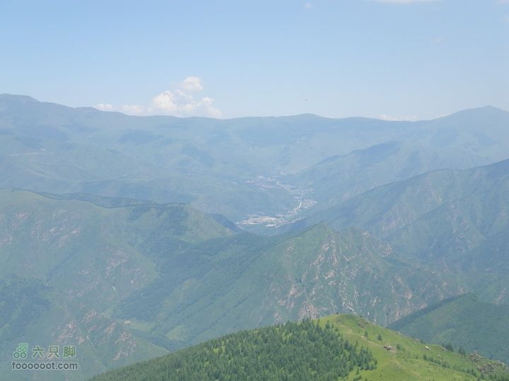 五台山大朝台，2日逆时针Solo五台连穿！南台顶看台怀镇