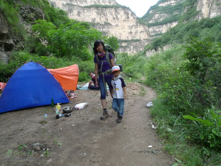 龙聚山庄-三岔河-库尾扎营GPS轨迹返程路过营地