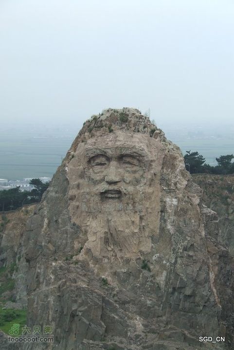 七星山_石佛寺_老人头石塑_老人头