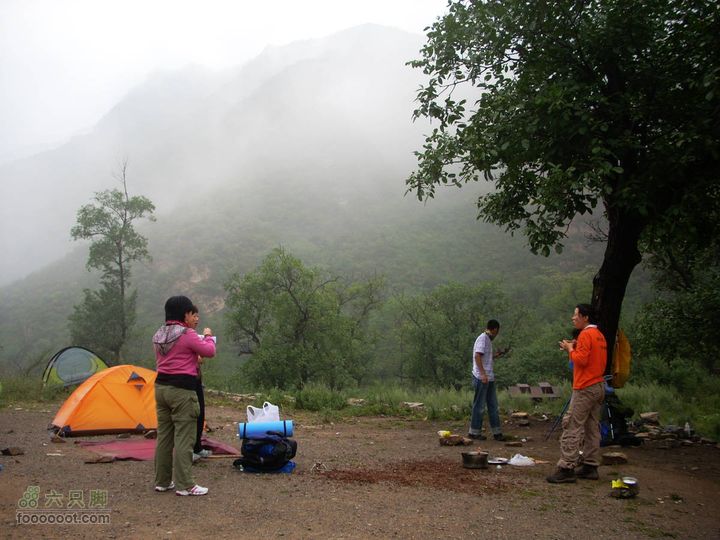 下马威—东灵山—北灵山—黄草梁—柏峪—爨底下—斋堂ZN穿越第三日营地早餐