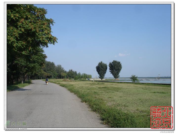 北京骑迹27 寻访北京最南端---大兴区榆垡镇石佛寺村 永定河左堤路