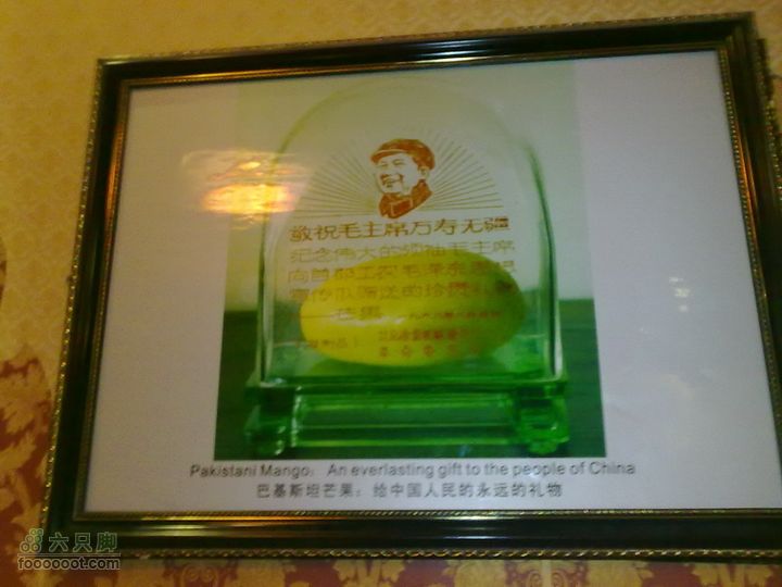 世博游第一日之风雨同行巴基斯坦芒果-献给毛主席
