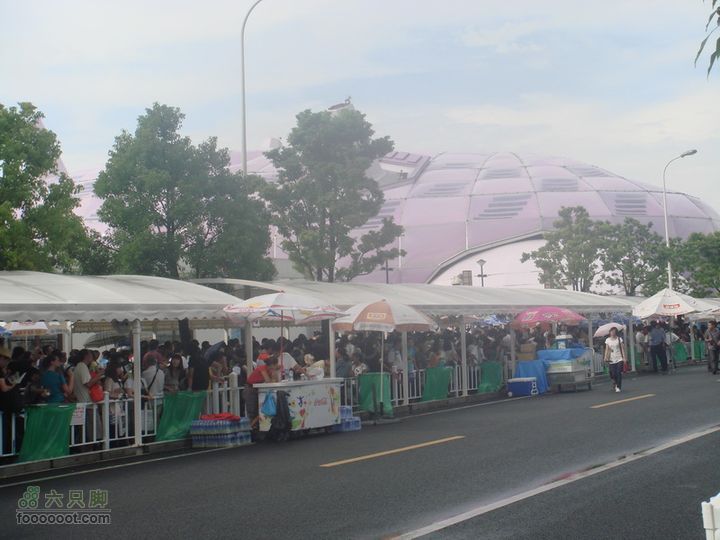 世博游第一日之风雨同行再看看日本馆