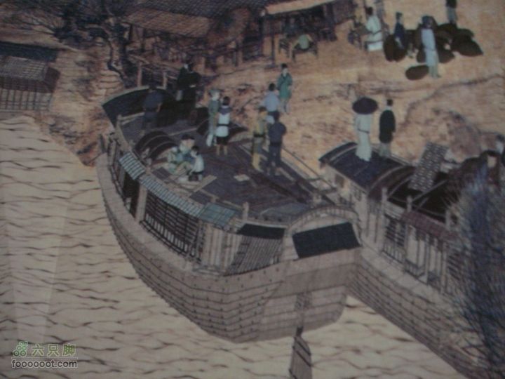 世博游第一日之风雨同行动感十足的清明上河图