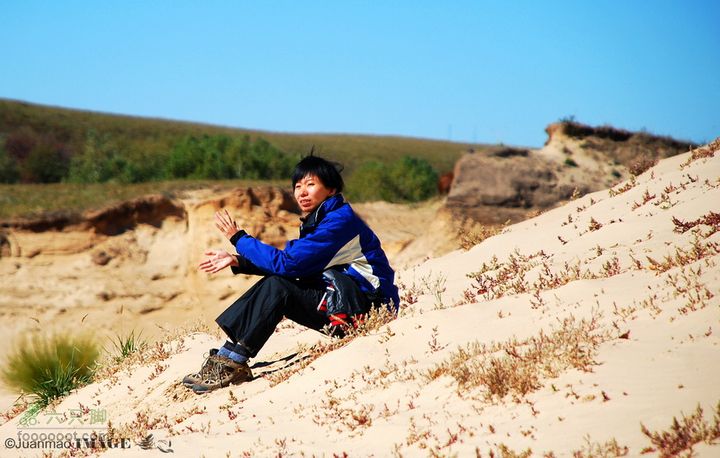 中秋塞罕坝乌兰布统深度自驾（醉人美景+探路）沙化的土地