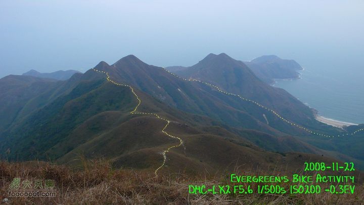 2008 11 22 蚺蛇尖P1160828_Route