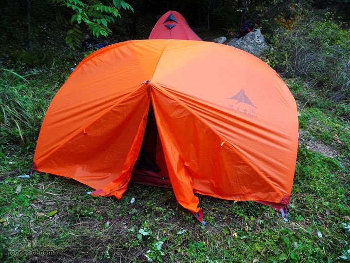 南北驼梁重装(2):辽道背-北驼-华塔-运木沟我的帐篷