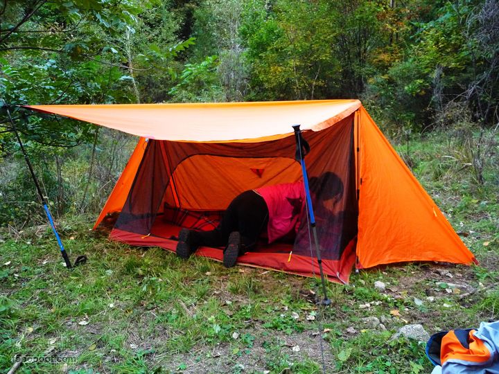 南北驼梁重装(2):辽道背-北驼-华塔-运木沟帮朋友买的帐篷