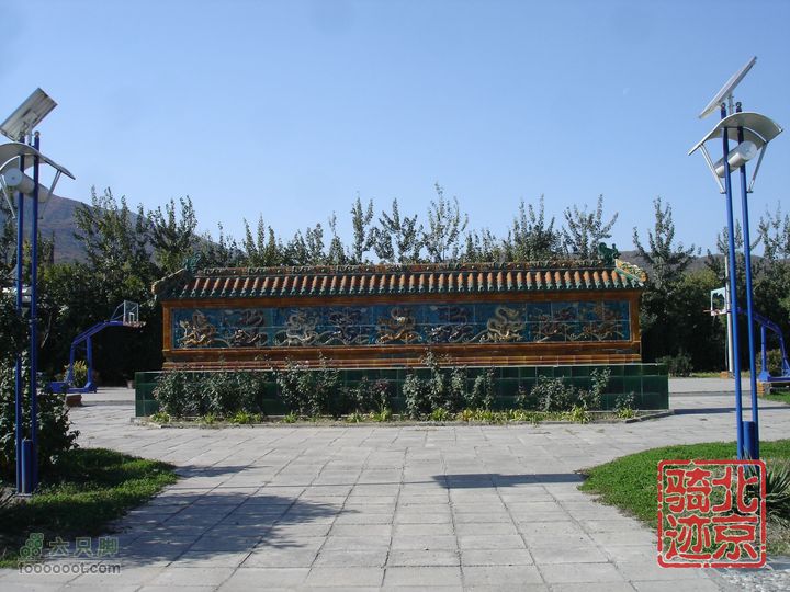 北京骑迹30 寻访琉璃之乡---琉璃渠 走西山大路第一关隘琉璃渠村健身活动中心