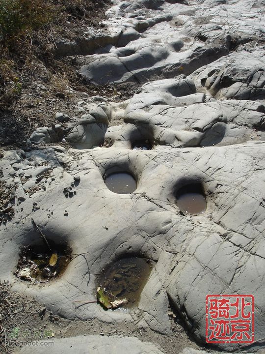 北京骑迹30 寻访琉璃之乡---琉璃渠 走西山大路第一关隘石蹄窝