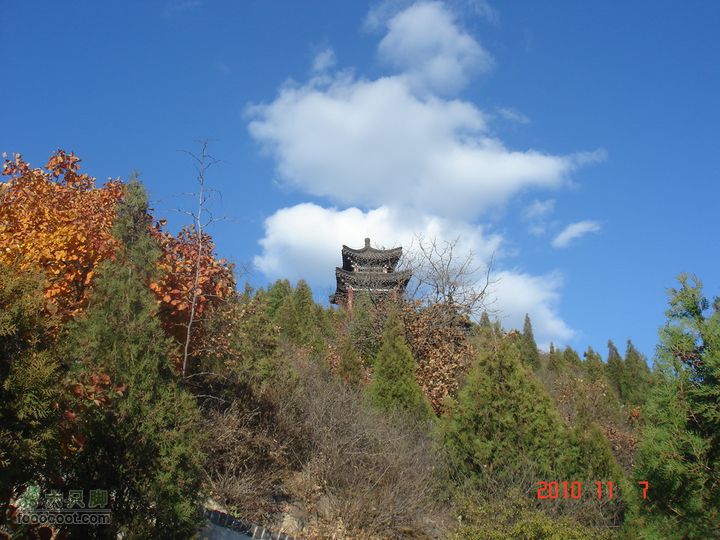 立冬追逐北京秋天的尾巴--红螺寺看红叶DSC02987