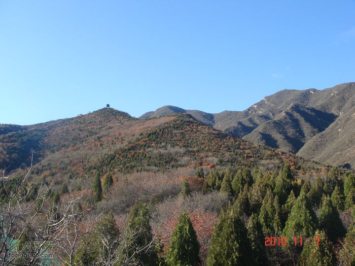立冬追逐北京秋天的尾巴--红螺寺看红叶DSC03017